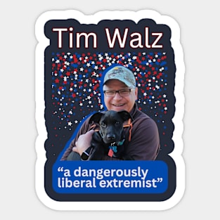 tim walz 2024 Sticker